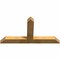Ekena Millwork Portland Rough Sawn Timber Gable Bracket, Western Red Cedar, 60"W x 32"H x 4"D x 6"F, 13/12 Pitch GBW060X32X0406POR00RWR - alternate 3